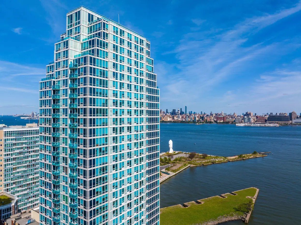 AQUABLU at Newport apartment building in Jersey City