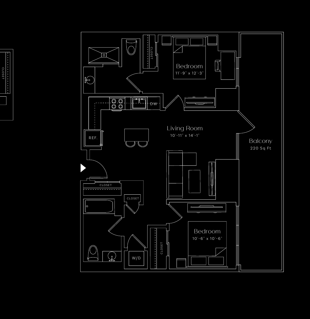 Official published Bisby B-01 floor plan for Residence 0516