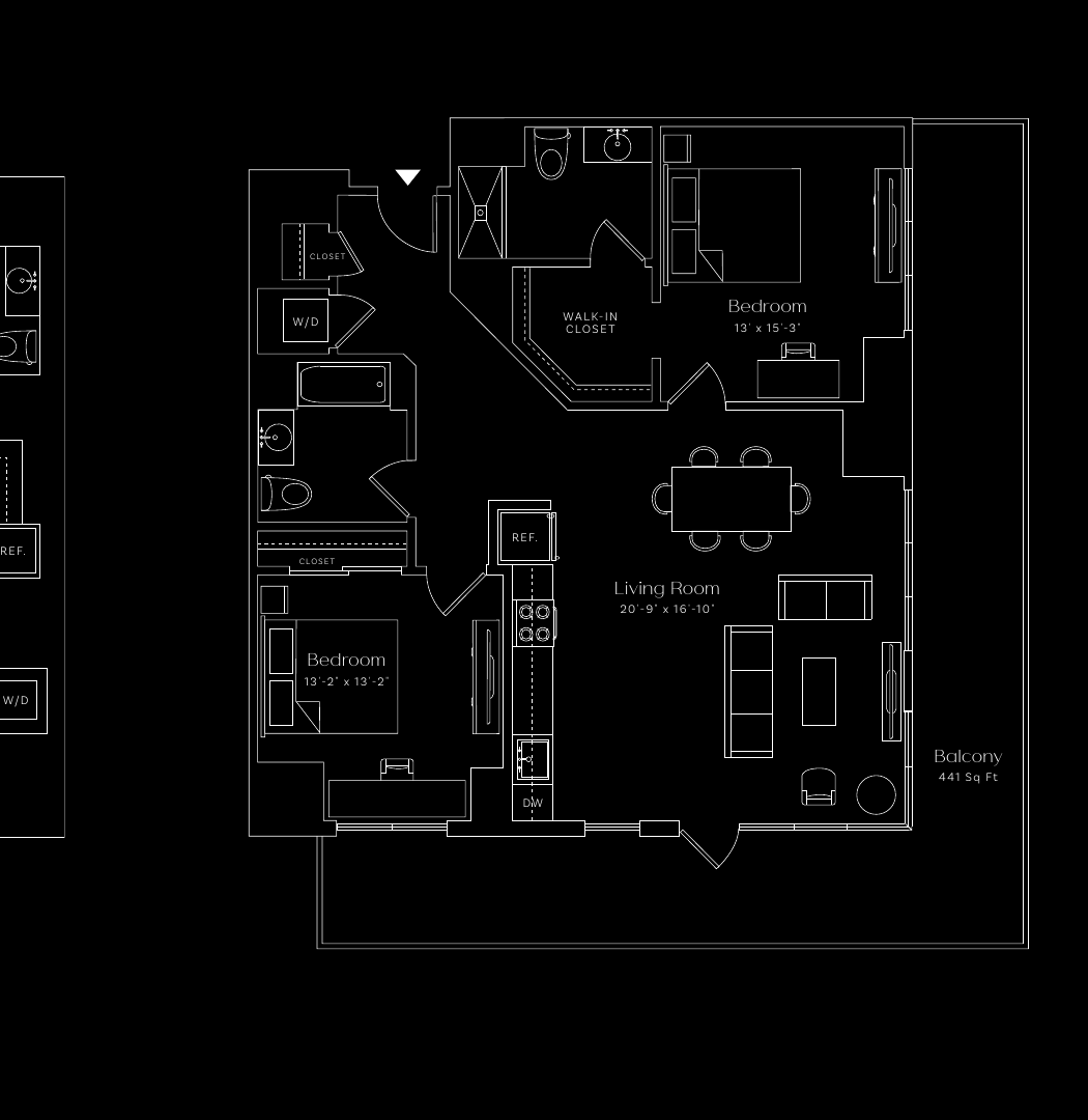 Official published Bisby B-07 floor plan for Residence 2215
