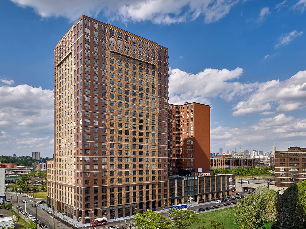Cast Iron Lofts apartment building exterior in Jersey City
