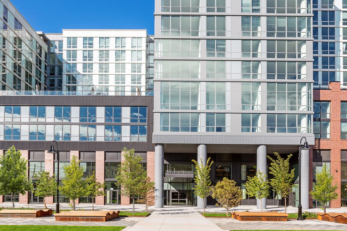 7 Seventy House apartment building exterior in Hoboken