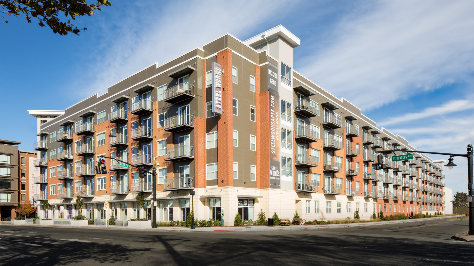 Steel Works apartment building in Harrison, New Jersey