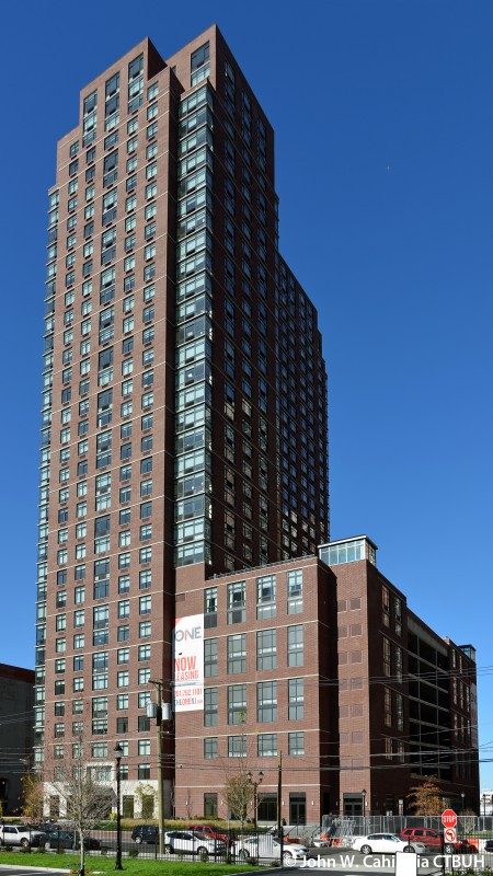 THE ONE high-rise in Jersey City's Powerhouse Arts District